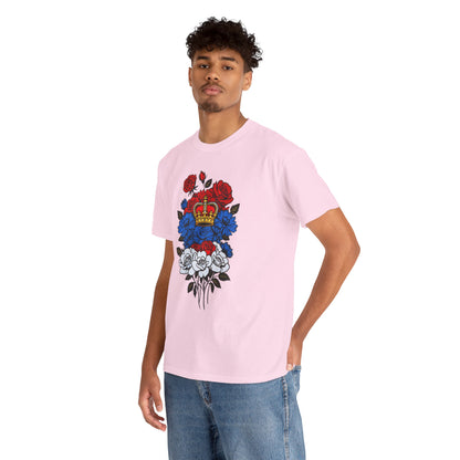 Unisex T-Shirt mit Blumen - Serbien