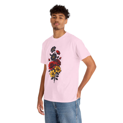 Unisex T-Shirt mit Blumen - Deutschland