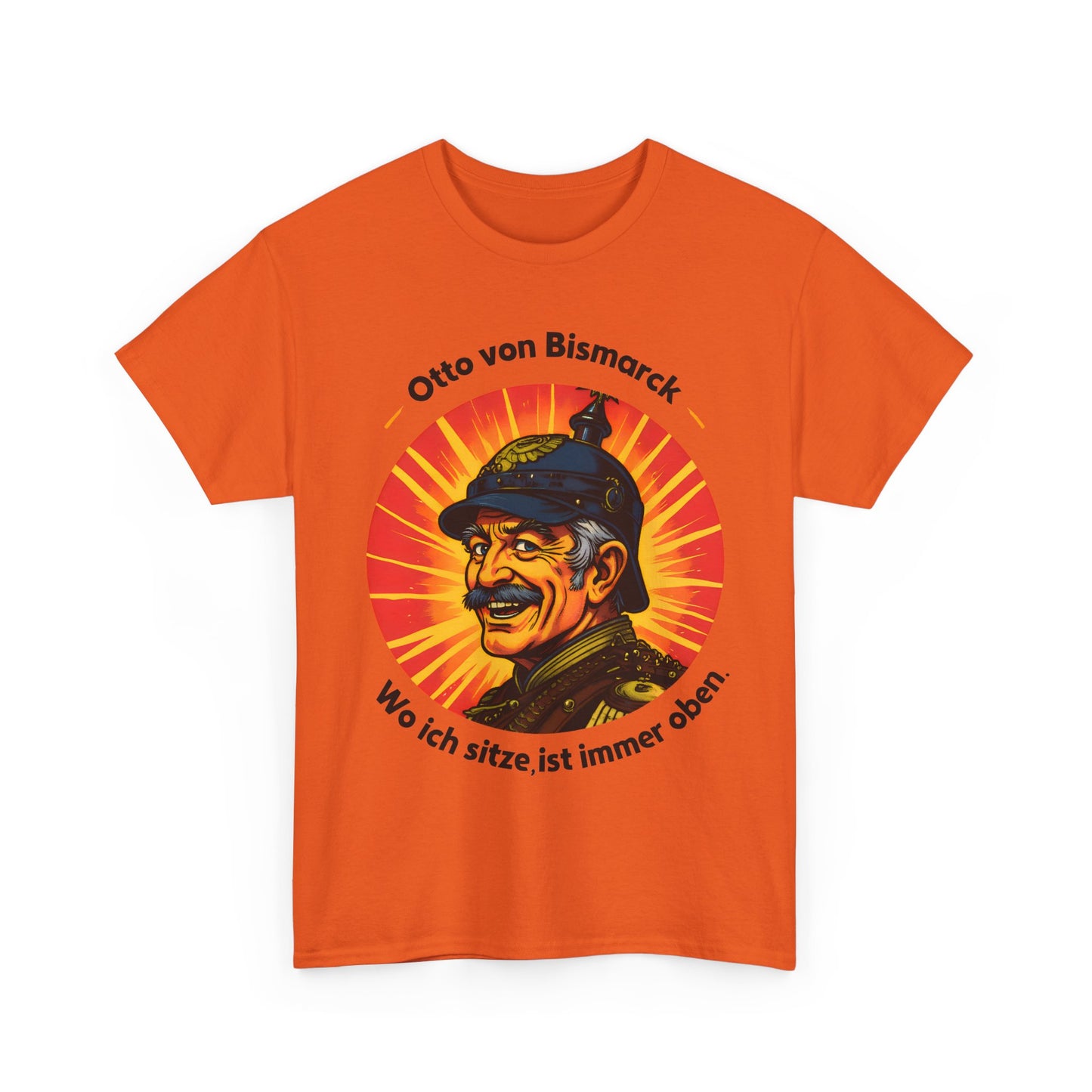 Unisex T-Shirt mit Bismarck und Zitat - Deutschland