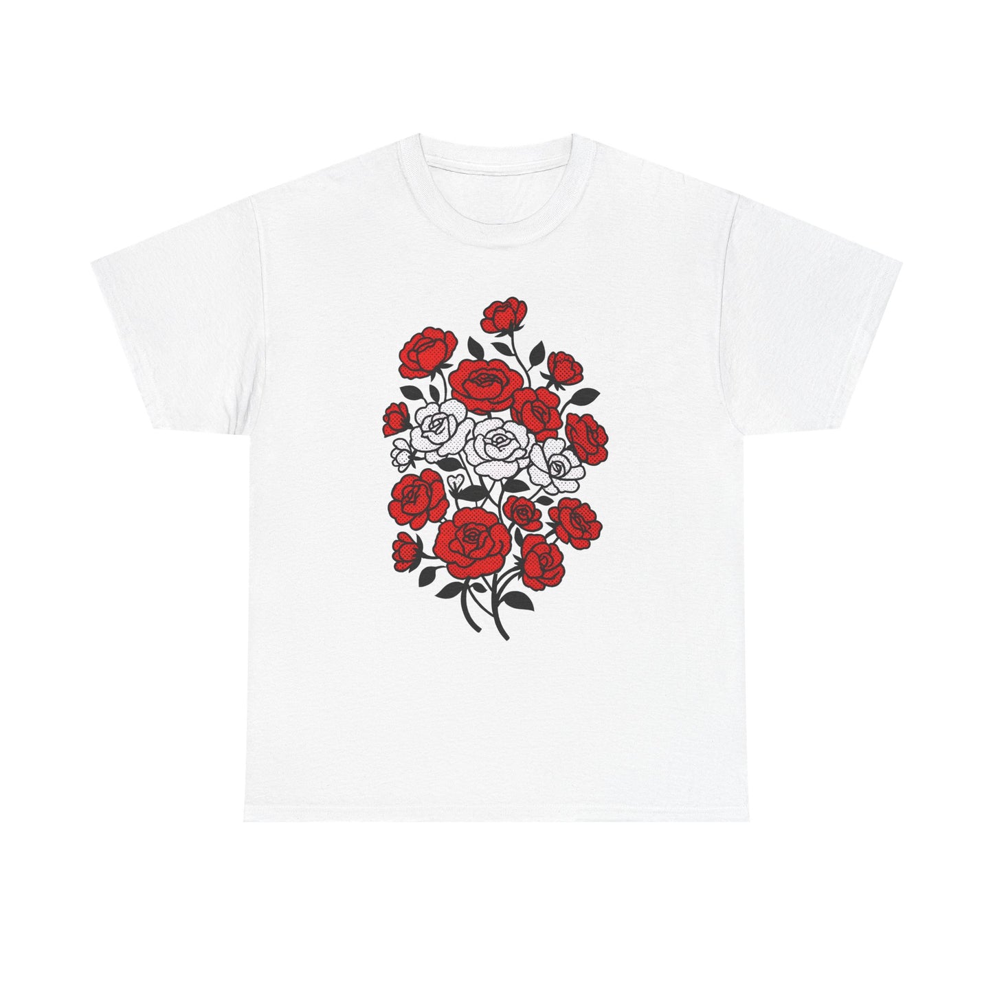 Unisex T-Shirt mit Blumen - Österreich