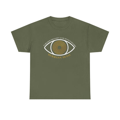 Unisex T-Shirt mit Zitat - Hermann Hesse - Wirklichkeit