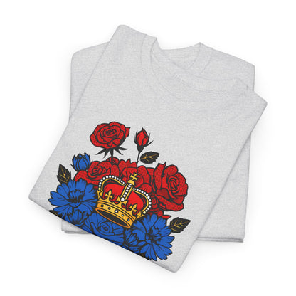 Unisex T-Shirt mit Blumen - Serbien