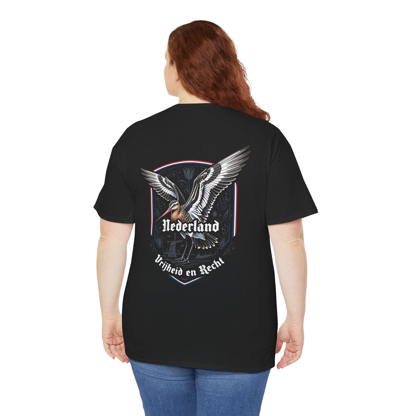 Unisex T-Shirt mit  Schnepfen und Spruch - Niederlande