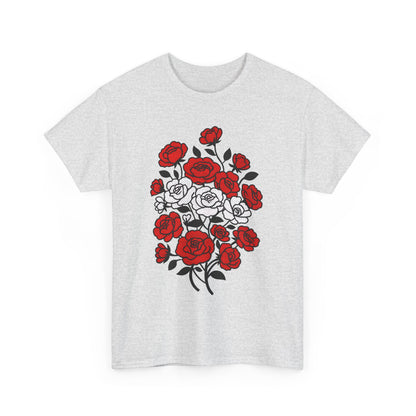 Unisex T-Shirt mit Blumen - Österreich