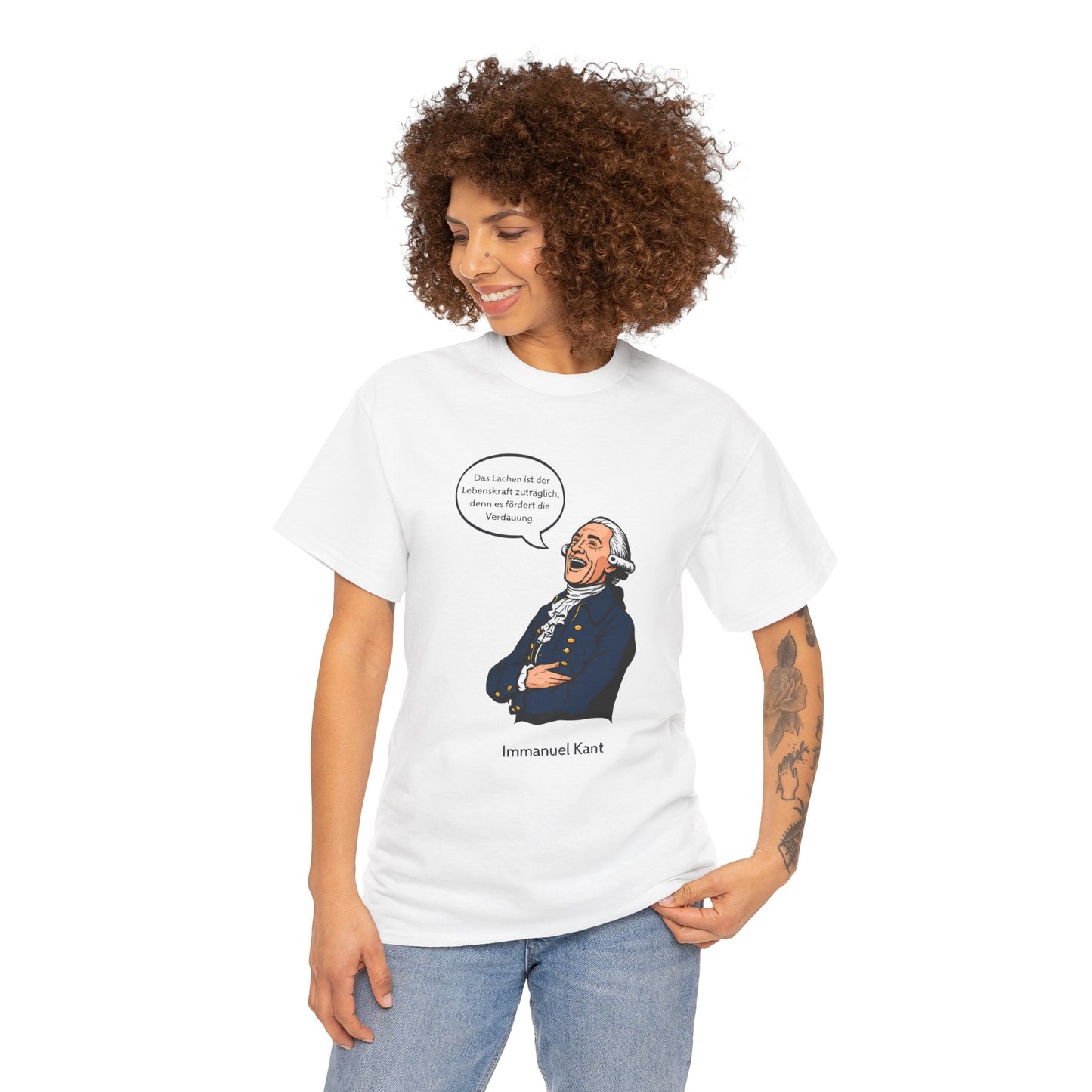 T-Shirt mit Zitat - Goethe - Verdauung