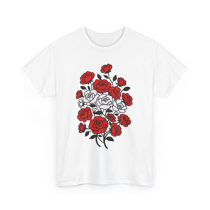 Unisex T-Shirt mit Blumen - Österreich