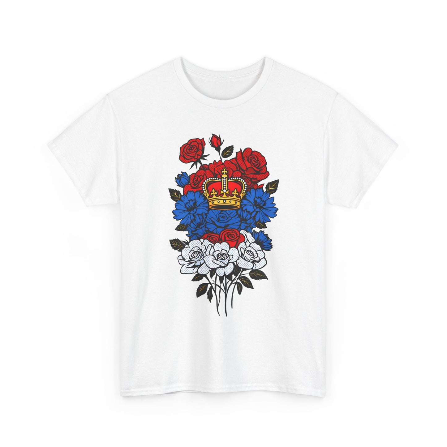 Unisex T-Shirt mit Blumen - Serbien