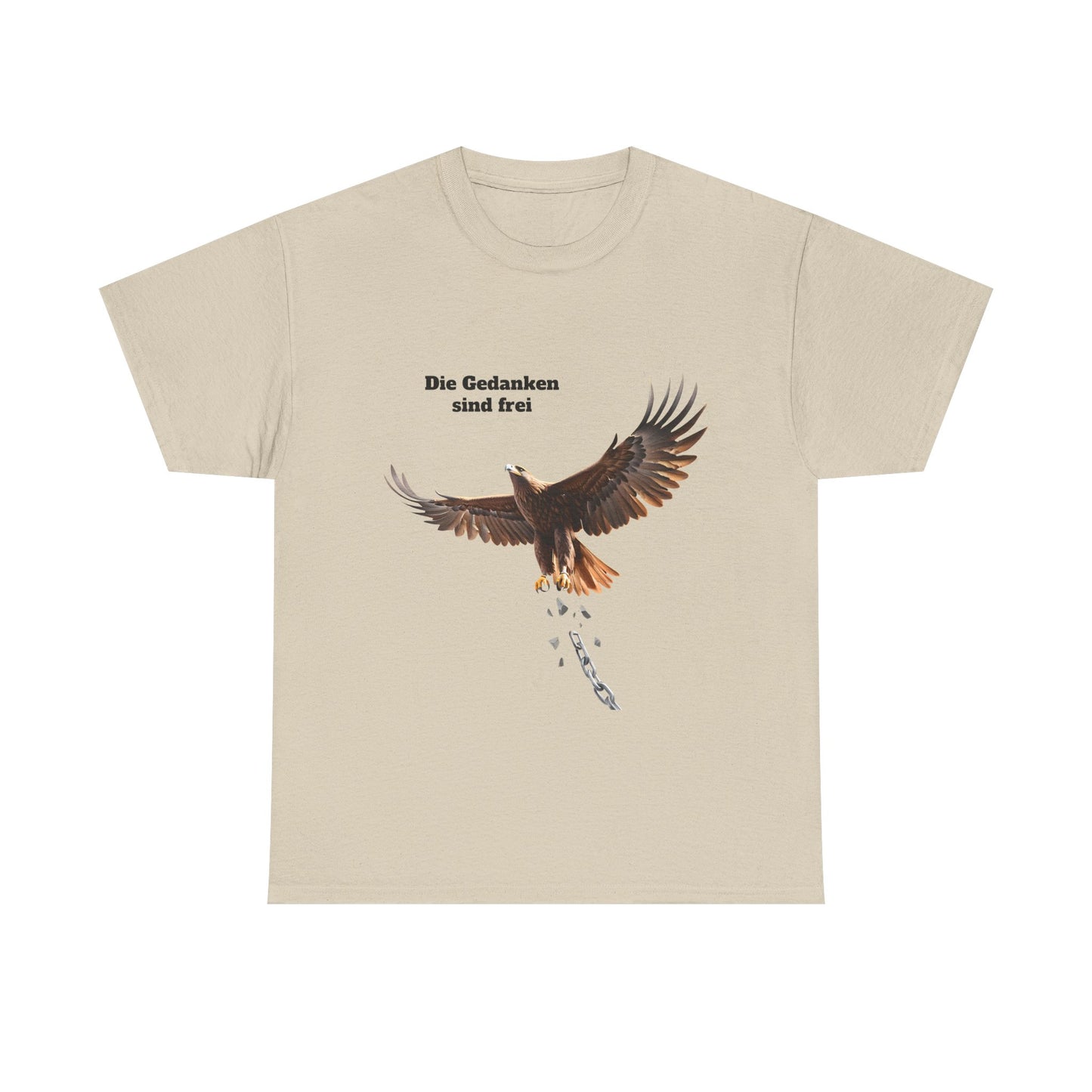 Unisex T-Shirt mit Volkslied - Gedanken sind frei