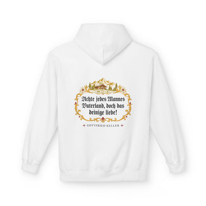 Unisex Fleece Hoodie mit Zitat - Keller - Das deinige liebe