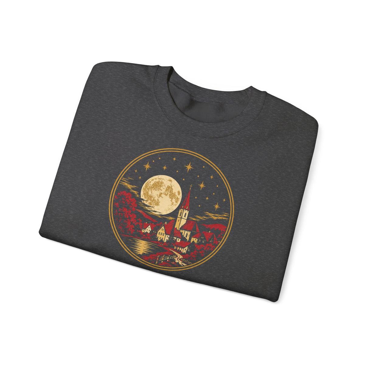 Unisex Sweatshirt mit Zitat - Claudius - Der Mond ist aufgegangen
