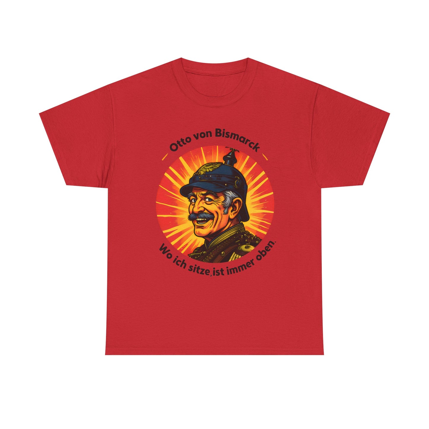 Unisex T-Shirt mit Bismarck und Zitat - Deutschland