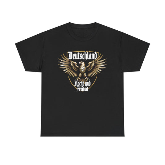 Unisex T-Shirt mit Adler und Spruch - Deutschland