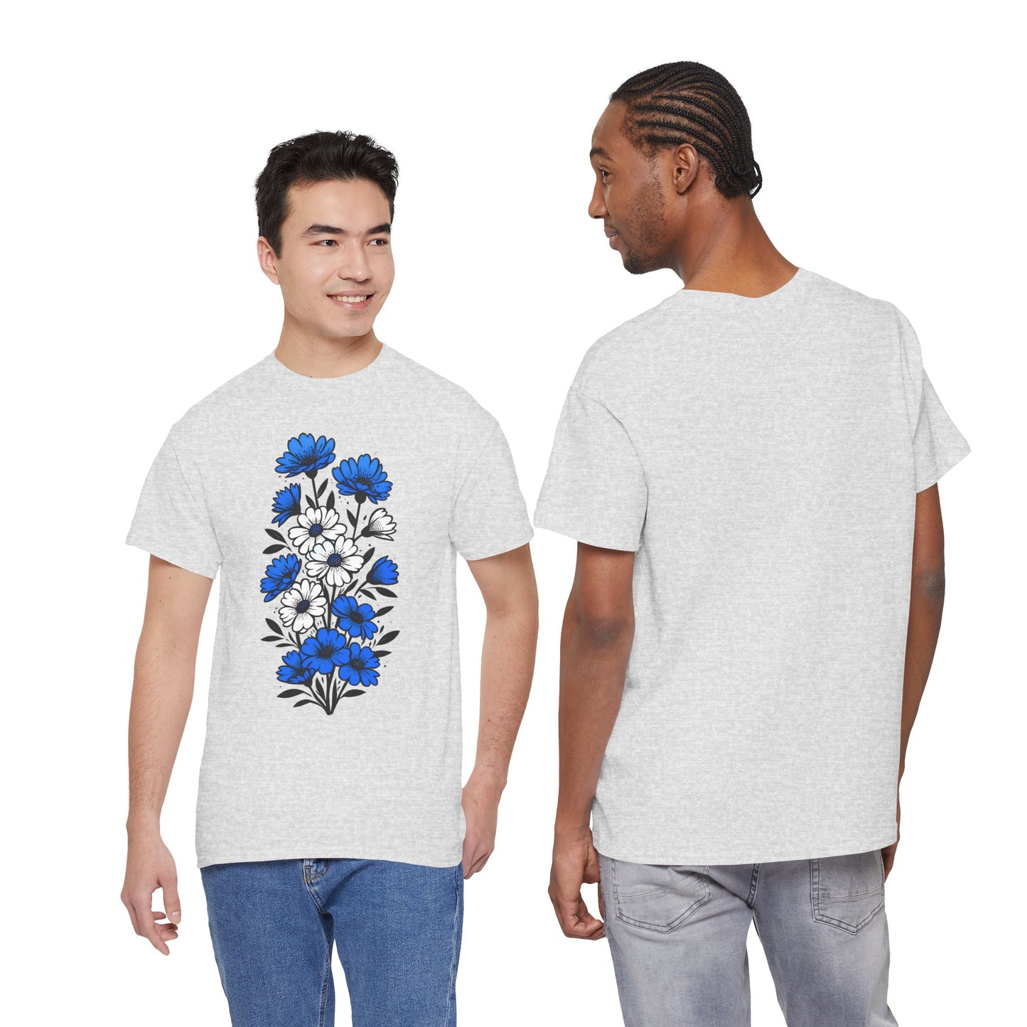 Unisex T-Shirt mit Blumen -Griechenland