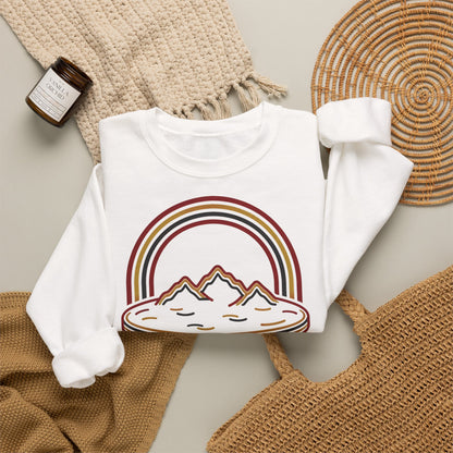 Unisex Sweatshirt mit Zitat - Goethe - Schweiz wie ein Pfannkuchen