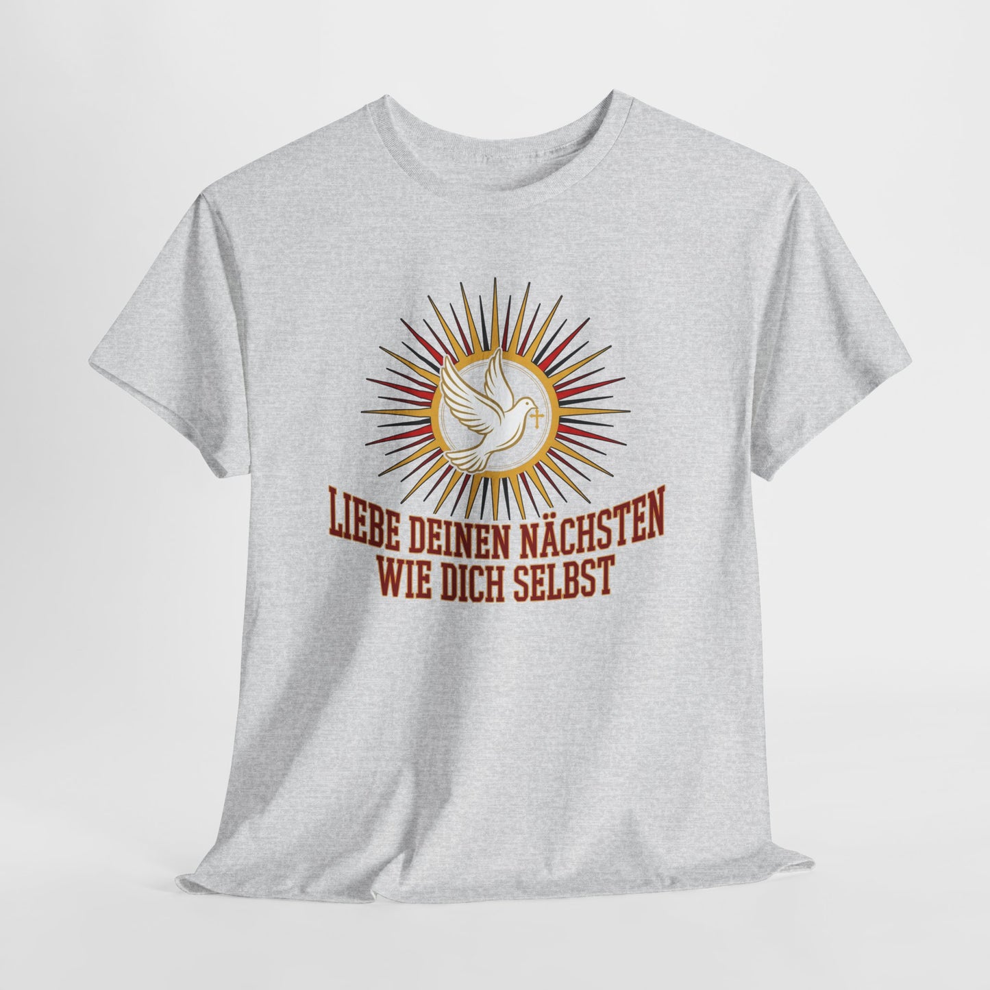 Unisex T-Shirt aus Baumwolle - Nächstenliebe