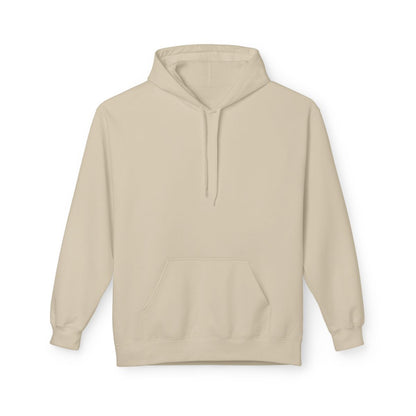 Unisex Fleece Hoodie mit Zitat - Goethe - Wer Waffen schmiedet – front