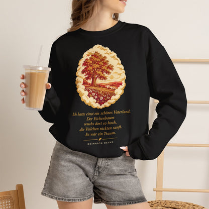 Unisex Sweatshirt mit Zitat - Heine - Schönes Vaterland Traum – lifestyle-2