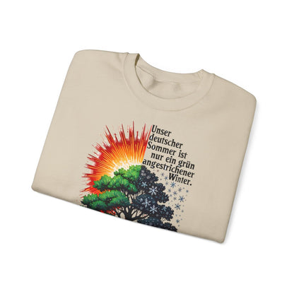 Unisex Sweatshirt mit Zitat - Heine - Deutscher Sommer – folded
