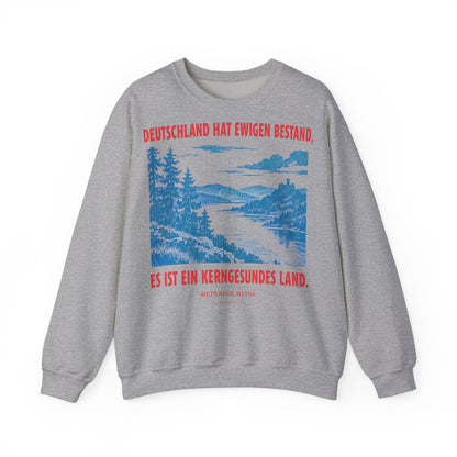 Unisex Sweatshirt mit Zitat - Heine - Deutschland hat ewigen Bestand – front