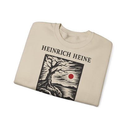 Unisex Sweatshirt mit Zitat - Heine - Wenn du aber gar nichts hast – folded