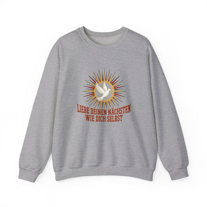 Unisex Sweatshirt mit Zitat - Bibel - Liebe deinen Nächsten – front