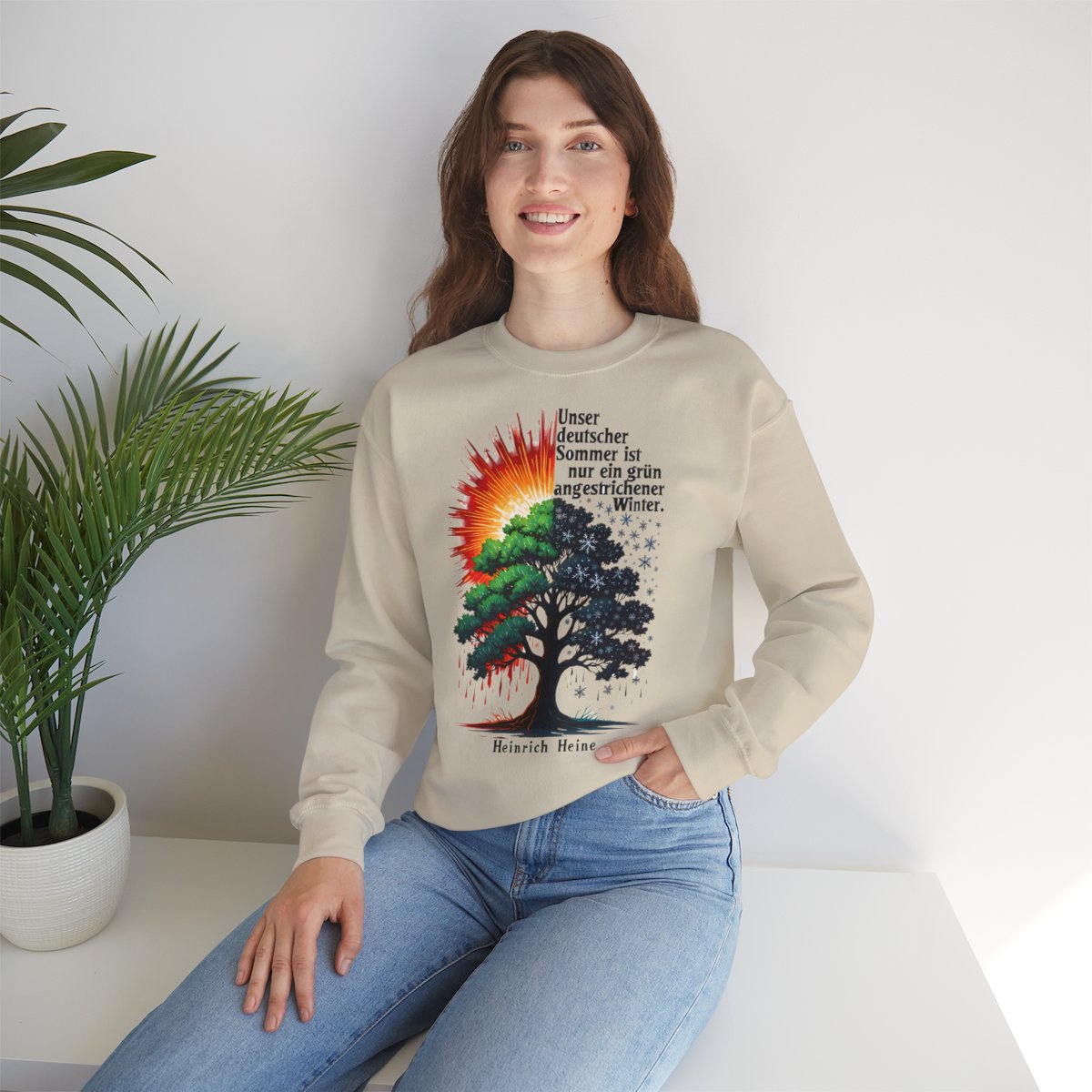 Unisex Sweatshirt mit Zitat - Heine - Deutscher Sommer – lifestyle