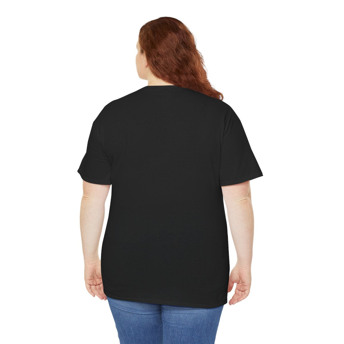 Unisex T-Shirt mit Zitat - Platen-Hallermünde - Nur stets zu sprechen – person-5-back