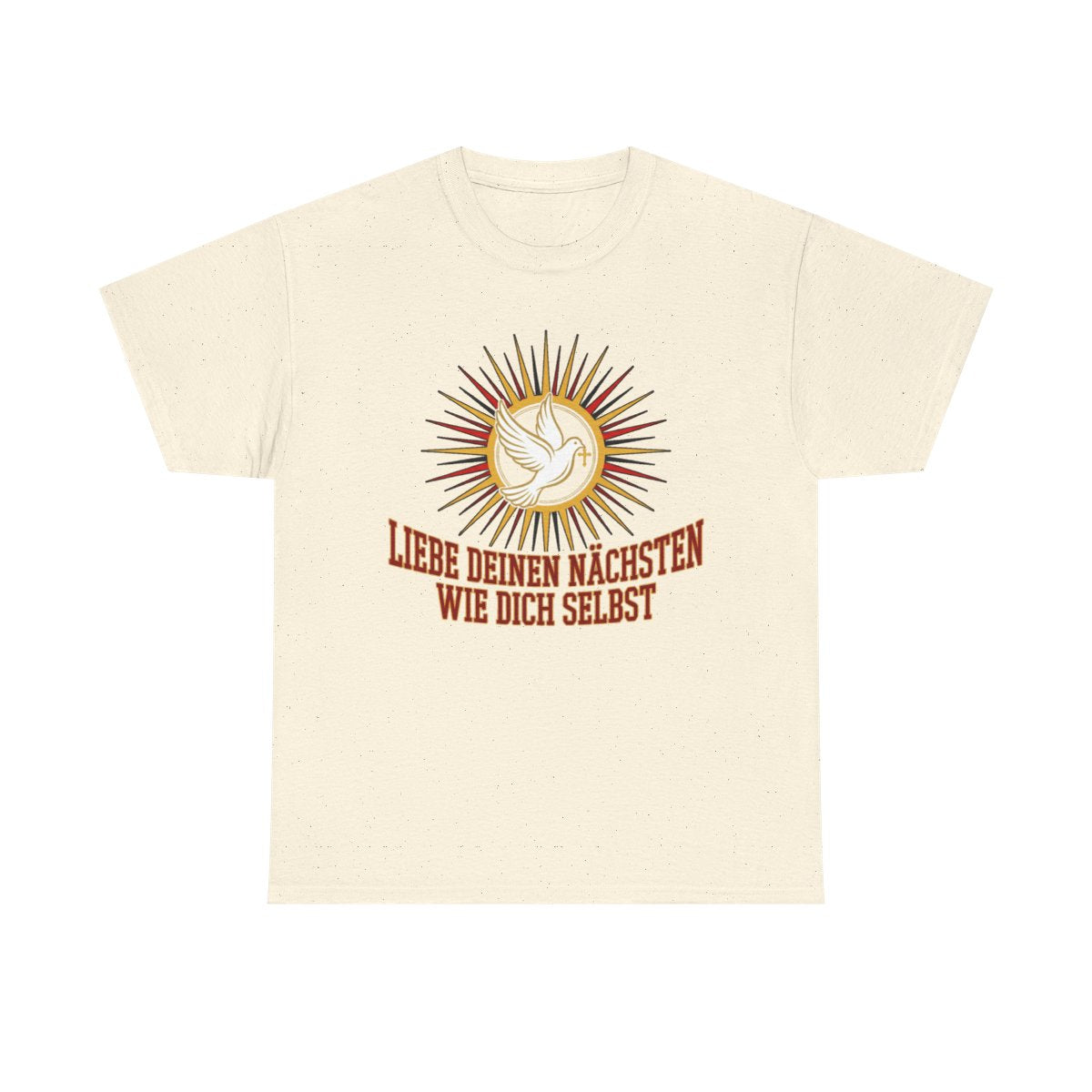 Unisex T-Shirt mit Zitat - Bibel - Liebe deinen Nächsten – front