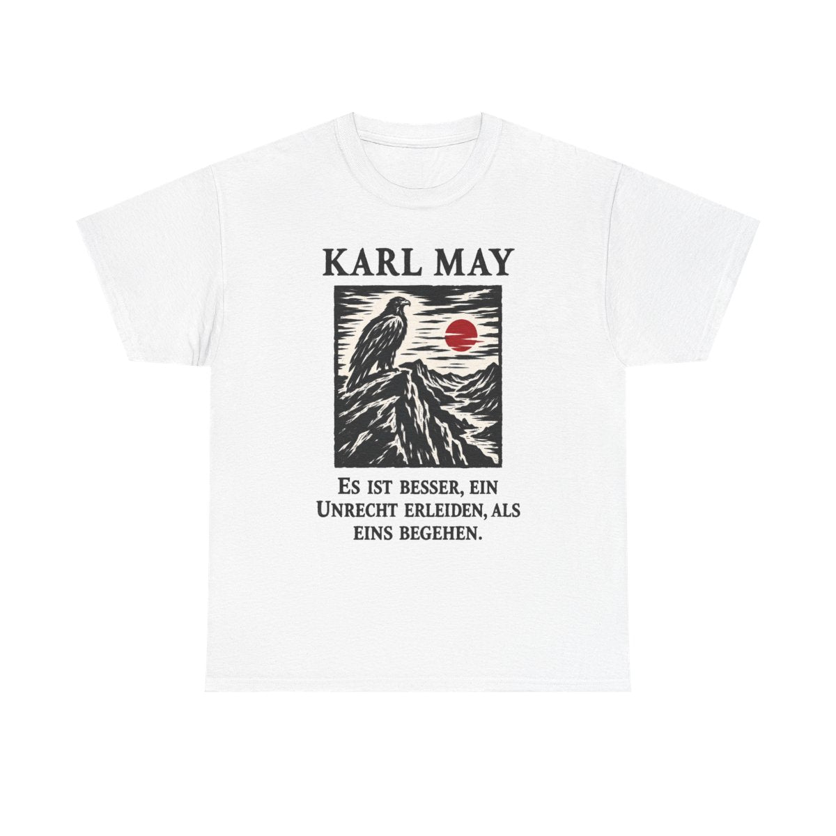 Unisex T-Shirt mit Zitat - May - Es ist besser – front