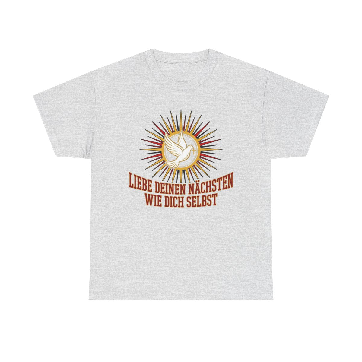 Unisex T-Shirt mit Zitat - Bibel - Liebe deinen Nächsten – front