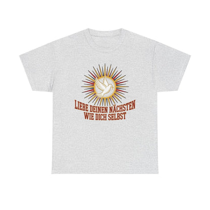 Unisex T-Shirt mit Zitat - Bibel - Liebe deinen Nächsten – front